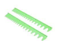 GEERYZHE Magnetic Wrench Rail Set Holds 20 Tools Plastic Durable Organizer Holder Tool Box Accessories Wrench Organizer (Green)