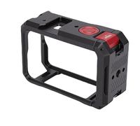 GEERYZHE Metal Cage for Action 6 Camera, Aluminum Alloy Protective Expansion Frame with 1/4" Thread & Cold Shoe - Durable Metal Video Rig, Action Camera Cage, Protective Frame for