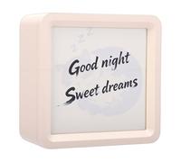 GEERYZHE Night Light White Noise Machine Speaker with Sleep Sound, Multifunctional Desktop Art Decoration, Bedside Lamp for Relaxation and Soothing Ambiance (White)