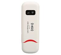 GEERYZHE Portable WiFi Router High-Speed Stable Signal Supports 10 Devices WPA WPA2 Encryption White Home Office Travel Asia Middle Africa