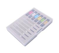 GEERYZHE Professional 6-Piece Stainless Steel Watch Band Pin Punch Set with 12 Extra Pins - Durable Watch Strap Link Removal Tool for Repair & Maintenance