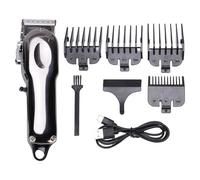 GEERYZHE Professional Low Noise Cordless Horse Clipper Kit, 60dB Quiet Alloy Livestock Grooming Clipper for Horses, Cows, Cats, Dogs with 1500mAH Battery & 4 Guide Combs