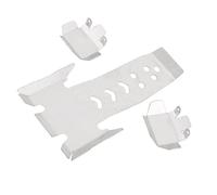 GEERYZHE RC Chassis Armor Set for VS4-10 Phoenix 1/10 Crawler - Heavy-Duty Front & Rear Axle Protector Skid Plates for Enhanced Off-Road Durability