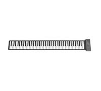 GEERYZHE Roll Up Keyboard Piano, 88 Key Hand Roll Piano 128 Tones USB MIDI BT Portable Folding Travel Foldable Portable Keyboard With Built in Speakers for Beginners