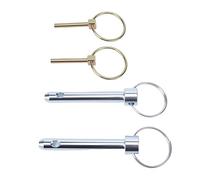 GEERYZHE Self Retaining Pins with Clips BX88219 1/2 Inch Diameter High Strength Steel Replacement for Blue Ox Aventa LX Alpha Acclaim Tow Bar Locking Pins