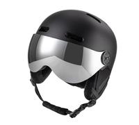 GEERYZHE Ski and Snowboard Helmet with Removable EPS Liner, Ear Pads, Detachable Visor, 12 Vents for Winter Sports