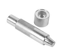 GEERYZHE Steel Eyelet Punch Tool for Leather Crafting and Clothing - 17mm Metal Hole Punch Die Tool for Leather Projects Apparel Gear (1400#)
