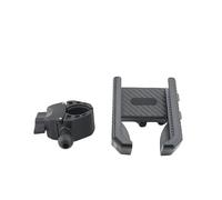 GEERYZHE Universal Bike Phone Holder Mount Fit for Smartphones, Shockproof 360掳 Rotatable Arrow Storage Case Handlebar Clamp for Motorcycle (Light Grey)