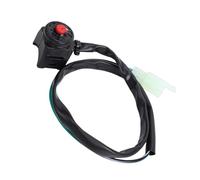 GEERYZHE Universal Motorcycle Kill Switch with Horn & Overtaking Light - 7/8in Handlebar Mount Stop/Start Button for ATV Scooter Snowmobile