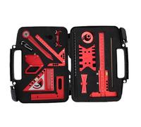 GEERYZHE Woodworking Measurement Tool Kit: Storage Box Included, Project Layout Tools Set for Fast and Accurate Wooden Board Splicing Auxiliary