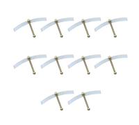Geesatis 86 Type Wall Box Repair Tool,Embedded Installation Maintenance Support Rod,Electrical Light Switch Socket Junction Stash Bottom Boxes Repairer,Steel Sheet Style,10Pcs