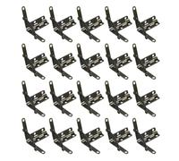 Geesatis 90 Degree Folding Support Hinge,Jewelry Gift Box Support Hinge,Pack of 20, Bronze