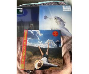 Geese 3 x Coloured Vinyl LPs Getting Killed 3D Country & Projector Sealed