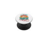 Geese Couple Anniversary 14 Years Together Forever To Go PopSockets Adhesive PopGrip