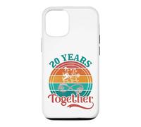 Geese Couple Anniversary 20 Years Together Forever To Go Case for iPhone 12/12 Pro