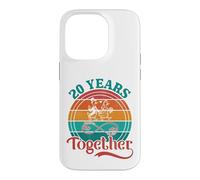 Geese Couple Anniversary 20 Years Together Forever To Go Case for iPhone 14 Pro