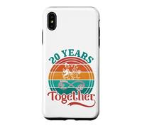 Geese Couple Anniversary 20 Years Together Forever To Go Case for iPhone XS Max