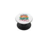 Geese Couple Anniversary 25 Years Together Forever To Go PopSockets Adhesive PopGrip