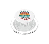 Geese Couple Anniversary 29 Years Together Forever To Go PopSockets PopGrip for MagSafe