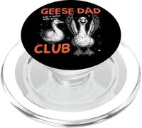 Geese Dad Club Goose Duck Men Father's Day PopSockets PopGrip for MagSafe
