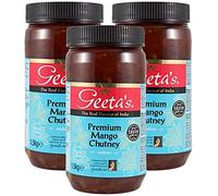 Geeta's Premium Mango Chutney Medium 1.5kg (Pack of 3) | The Real Flavour of India | Made with Indian Mangoes & Full of Aromatic Spices | Gluten Free, No Artificial Flavours or Colours