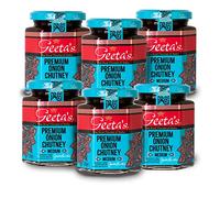 Geeta's Premium Onion Chutney, 230 g - Pack of 6