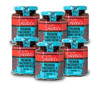 Geeta's Premium Pomegranate and Mango Chutney, Medium, 6 x 230g