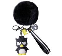 Geetgg Cute Keychains for Women, Cute Girls Kawaii Key Chain Accessories for Backpack Handbag Car Keys, Black-02, S