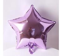 Geettcaifu 24 Pcs 18" Purple Star Foil, Mylar, Helium Balloons for Baby Shower, Wedding, Magical Prom, Birthday Party Decoration