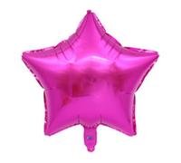 Geettcaifu 24 Pcs 18" Rose Star Foil, Mylar, Helium Balloons for Baby Shower, Wedding, Magical Prom, Birthday Party Decoration