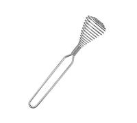 Geettcaifu Stainless Steel Spring Coil Whisk Wire Whip Cream Egg Beater Gravy Cream Hand Mixer Kitchen Tool Accessories For Mixing, Blending, Beating, Stirring, Cooking - (1Pcs Silver)