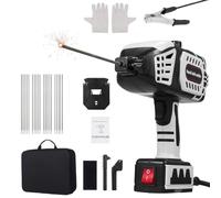 Geevorks Portable Handheld ARC Welder,220V Electric Welding Machine, Stepless Gear Adjustment, with IGBT Inverter and 20pcs Welding Rods,Fits for 2.5-3.2mm Welding Electrodes Rod