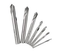 Geevorks Spotting Drill Bit, M42 HSS High Speed Steel Drill Bit Set,7PCS 90 Degree Drilling Chamfering Tool - 3 4 5 6 8 10 12mm