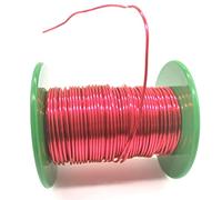 Geeyu 0.38mm 0.21mm 0.11mm 0.19mm Cable Coil Copper Enameled Magnet Winding Wire 18awg 44awg 26awg 28awg Red Copper Wire Qa-1/155 For Process Lines(OD 0.15mm)