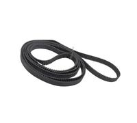 Geeyu S2M 1166 Synchronous Belt S2M-10 Closed-loop Rubber Timing Belts Width 15mm 25mm 12mm STD Black Timing Belt Length 1166mm(Width 4mm)