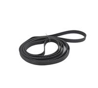 Geeyu S2M 160 Synchronous Belt S2M-10 Closed-loop Rubber Timing Belts Width 8mm 6mm 10mm STD Black Timing Belt Length 160mm(Width 18mm)