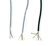 Geeyu ZHaonan-copper wire 2 3 4 Core Shielded Wire UL 2547 28AWG 5Meter, 16.4 Ft 2.1, Channel Audio Line Signal Cable Shield Wire, For Amplifier,Black Grey Replacement parts