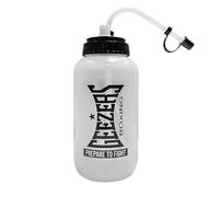 Geezers Boxing 1Ltr Straw water Bottle/Spray bottle Squeezable Plastic, Wide Screw Top With Long Straw, Spray Nozzle Button, Boxing Sports Training Water Bottle, Boxing Equipment, Coaching Equipment