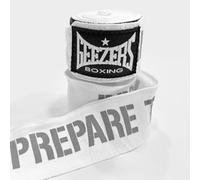 Geezers Boxing Prepare To Fight Hand Wraps for Inner Glovers, 3,4,5 Meter, with a hook and loop closure, Under Mitts Wrist Hand protection, punchbag, speedball, Sparring Training. (White, 5M)