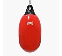 Geezers Elite Pro Bullet Water Punchbag 100lb / 45kg - 27” Water Filled Heavy Boxing Bag - Bullet Shape Hanging Punching Bag for MMA, Muay Thai, Kickboxing & Home Gym Training (Red)