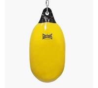 Geezers Elite Pro Bullet Water Punchbag 100lb / 45kg - 27” Water Filled Heavy Boxing Bag - Bullet Shape Hanging Punching Bag for MMA, Muay Thai, Kickboxing & Home Gym Training (Yellow)