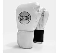 Geezers Halo Training/Sparring Boxing Gloves - Hook & Loop (WHITE, 16OZ)
