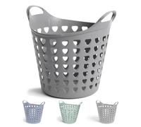 GEEZY Flexi Tub Multi-Purpose Heavy Duty Polyethylene Flexible Storage Containers Home Garden Laundry Toys Storage Laundry Basket Flexi Tub 26L