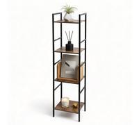 Geezy 4 Tier Shelf Stand Freestanding Cabinet Kitchen Living Room Storage Rack Decor