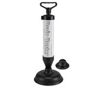 GEEZY Air Pump Drain Unblocker - Sink & Toilet Plunger with Large & Small Suction Cups - Powerful Clog Remover & Drain Buster for Bathroom Kitchen Home