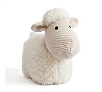 GEEZY Weighted Door Stop Animal - Novelty Fabric Sheep Floor Stopper with Sand Filling - Decorative Lamb Door Holder for Wood, Carpet, Home Bedroom & Living Room