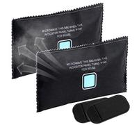 GEEZY Set of 2 Reusable Car Dehumidifier Bags 350g - Winter Car Essentials Moisture Absorbers with Non-Slip Mats - Microwaveable Condensation Killers for Windscreen Fog, Mist, Mould & Odours