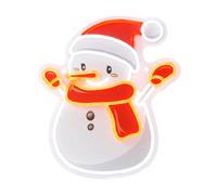 GEEZY Christmas Snowman LED Neon Sign Acrylic Decor USB Powered Festive Wall Light