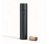 GEEZY Electric Wine Bottle Opener - Quick & Effortless Battery Operated Cork Removal - One Touch Button, Compact Storage, Safe Food Grade Build - for Wine Lovers, Home Kitchen, Parties