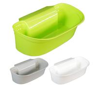 GEEZY Hanging Cupboard Waste Bin Space-Saving Kitchen Door Caddy for Rubbish Under-Sink Fits Most Cabinets